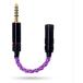  изменение кабель баланс соединительный кабель Jack 4.4mm. высшее мужской > три высшее ( 4.4mm. высшее ( мужской )-- 3.5mm три высшее ( женский ))