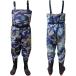  новейший забродный полукомбинезон костюм /weda- костюм / водонепроницаемый брюки / высокий грудь / рыбалка для брюки / вода брюки 27.0( голубой камуфляж )