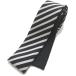  сделано в Японии двусторонний полоса x одноцветный галстук 5cm Dance .. костюм угол Thai квадратное Thai ( черный / белый )