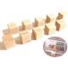  Cube type память подставка именная табличка визитная карточка зажим Mini из дерева свадьба настольный мелкие вещи оборудование орнамент память держатель фоторамка ( Cube type 10 шт )