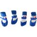  собака для носки носки предотвращение скольжения текстильная застёжка имеется 4 шт. комплект ( голубой, L)