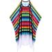  Mexico костюм meki олень n Rainbow пончо маскарадный костюм раса костюм костюм ( многоцветный )