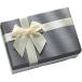  подарочная коробка подарок box упаковка box лента коробка ( серый B:21.3x14.5x9cm)