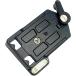 [ сменный товар ] сменный товар quick release Quick колодка bell bonQRA-35L QRA-6LII 1/4 дюймовый винт камера платформа ( черный )