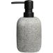  мыло диспенсер песок камень модный жидкий заполняющий контейнер бутылка мыло кухня ручной ( серый, 15.7x7.8x7.8cm)