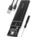 M.2 SSD установленный снаружи кейс USB-C SATA 3.0 NGFF/B Key usb3.1 2TB высокая скорость пересылка 5Gbps( черный )