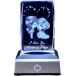  crystal 3D произведение искусства день рождения память день симпатичный подарок ( cup ru, W6.7xD6.7xH11cm( подставка . разместить на . состояние ))