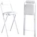  счетчик стул складной высокий стул .. соус имеется высокий стул простой высокий высокий табурет ( белый, сиденье высота 80cm)