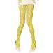  гонки трико рисунок трико рисунок чулки Halloween цветочный принт ( желтый, Free Size)