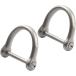  кольцо для ключей titanium D кольцо kalabina ключ машина мотоцикл брелок для ключа 2 штук ( матовый, titanium блестящий )