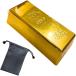  копия примерно 750g~900g Gold балка дисплей экспонирование для золотой .Gold золотой. .. палка грузик упаковочный пакет имеется ( Gold, LL)