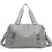  легкий * ощущение качества сумка "Boston bag" дорожная сумка женский мужской большая вместимость Carry on сумка машина внутри принесенный 1.2.( серый, L)