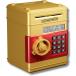  копилка ребенок мелочь кодовый замок ... золотой календарь atm автоматика ( Gold )