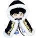  мягкая игрушка надеты . изменение король манто .. одежда 20cm... костюм . группа . группа довольно большой костюм мульт-героя костюм накидка ( черный )