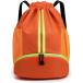 napsak Jim sak большая вместимость водонепроницаемый легкий ранец рюкзак тренировка сумка casual ( orange, Free Size)