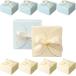  подарочная коробка лента имеется 9x9x5cm бумага коробка ( желтый + голубой 10 шт. комплект ( каждый 5 шт ), 9cm x 9cm x 5cm)
