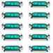 LED 4�A �J���[�����Y 10�Z�b�g 12V 24V ���P�x ���^ �����v �T�C�h �}�[�J�[ �h���^ �g���b�N �J�X�^��(�O���[��)