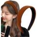  лента-ободок лента для волос аксессуары для волос женский формальный велюр широкий Корея ( терракота )