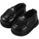  мягкая игрушка обувь .. одежда 20cm кожа обувь кукла Loafer ( черный )
