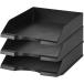  документы tray 3 уровень передний и задний (до и после) раздвижной в машине накладывающийся возможно document tray ABS лоток для писем ( черный, A4)