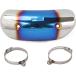  мотоцикл защита глушителя muffler покрытие термозащита мотоцикл универсальный огонь царапина предотвращение нагрев защита протектор выхлоп ( голубой )