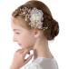  украшение для волос свадьба девочка аксессуары для волос ребенок невеста цветок party жемчуг свадьба ( белый - цветок, One Size)