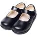  формальная обувь Flat туфли-лодочки 4 лет -12 лет девочка 21.5cm( черный, 21.5 cm 3E)