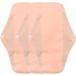  fabric napkin 2 pantyliner organic liner 3 pieces set large size ( pale orange )