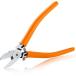  незначительный лезвие кусачки Flat лезвие электрик для незначительный лезвие кусачки пластиковая модель инструмент кусачки точный работа для кусачки кабельная стяжка кусачки ( orange )