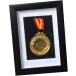  медаль дисплей кейс место хранения возможность награждение для рама модель ( черный )