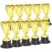  Trophy cup игрушка Mini размер золотой цвет Gold праздник party спорт . товар сувенир 10 штук входит ( Gold )