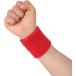  пот прекращение частота напульсник хлопок детский взрослый теннис спорт . пот скорость . вентиляция эластичный ( красный, 8cm x 6cm)