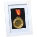  награждение медаль место хранения медаль держатель медаль кейс медаль box медаль дисплей подставка медаль . орнамент . рама ( белый )