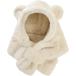  baby ребенок Kids шляпа защита горла "neck warmer" имеется .... уголок имеется колпак девочка мужчина ( бежевый, Free Size)