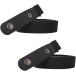  петля ремень BL-23228 высший версия 2 шт ( черный / черный )
