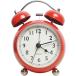  глаз ... часы большой громкость модный настольный аналог класть часы retro тихий звук продолжение секунд игла батарейка продается отдельно ( красный )