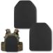  муляж plate Tactical Vest для EVA контроль вибрации легкий 24x30cm чёрный 2 листов комплект ( черный )