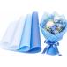 GLOFIN ���b�s���O�y�[�p�[ ��� ���Ԏ� ���t�� 120�� 4�F�Z�b�g �唻 �y�[�p�[�t�����[ (�u���[,  35cmx50cm)