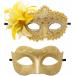  маска венецианский маска маска танцы женский мужской форель kaleido маска party Event ( Gold )