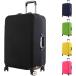  чемодан покрытие эластичный Carry кейс царапина загрязнения пыль предотвращение защита пыленепроницаемый ( черный, L)