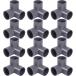 PVC труба соединительная муфта VP16 внутренний диаметр 20mm 3 way патрубок 12 шт. комплект ga Chile комплект ..... соединительная муфта 3 person направление коннектор трубы ( серый )
