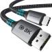 USB-C DisplayPort 1.4 кабель 8K@60Hz 4K@144Hz соответствует одиночный person направление DP1.4 ( серый, 2M)