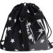 napsak окно имеется боль сумка рюкзак симпатичный звезда Star ( черный, 43x39cm)