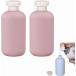  шампунь бутылка путешествие путешествие заполняющий бутылка переносной ( розовый, 300ml)