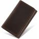  футляр для визитных карточек большая вместимость 50 шт. входит возможно кожа натуральная кожа телячья кожа n задний ворсистый кожа мужской ( Brown, примерно 10.5cm x 7cm x 2.3cm)