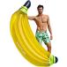  очень большой banana float вода bed надувной круг SNS.. собственный .. водные развлечения летние каникулы море бассейн морская вода . пляж MDM ( желтый )