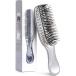  scalp уход щетка кожа головы массаж щетка metal кожа головы уход ( серебряный, 19cmx4.2cm)