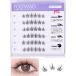 1 секунд ..ek часть наращивание ресниц клей не необходимо 10-12mm.. трудно высокий склеивание сила пачка чувство легкий удобный путешествие . повседневный используя (B01)