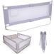 Hugmuu - gm- bed защита C18 раскладушка забор карман есть высокий вращение . предотвращение ( серый, 140cm)