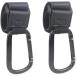  коляска крюк kalabina крепкий фиксация лента Buggy крюк kalabina крюк домашнее животное Cart багаж .. чёрный 2 шт ( черный )